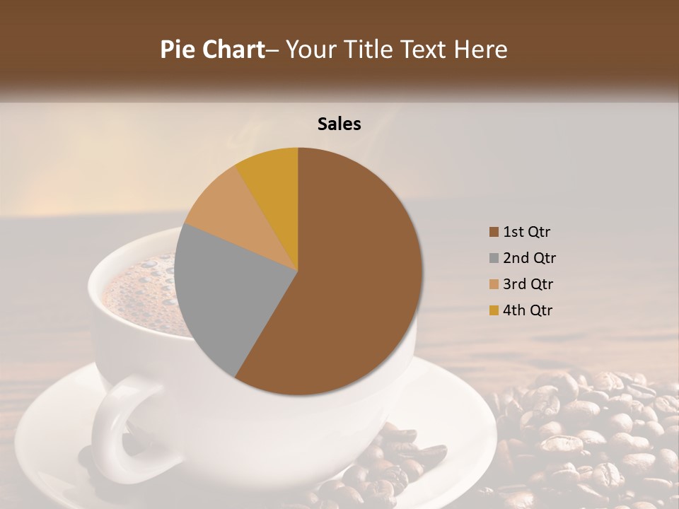 Peaceful Woman Beach PowerPoint Template