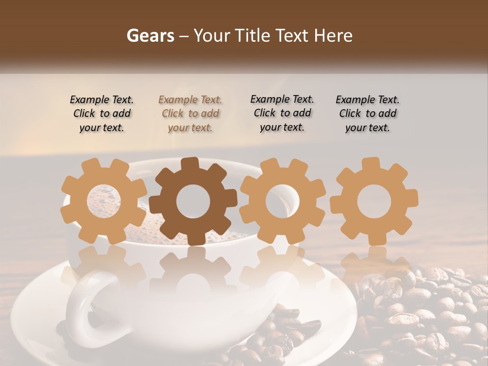 Peaceful Woman Beach PowerPoint Template