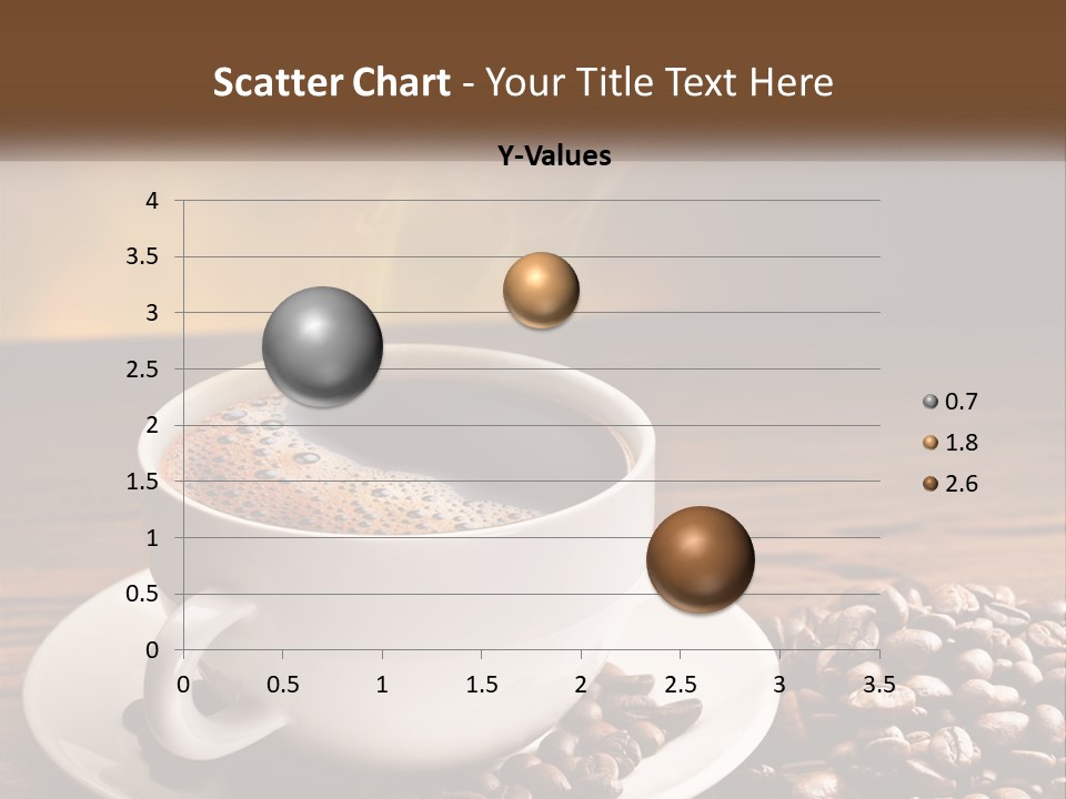 Peaceful Woman Beach PowerPoint Template