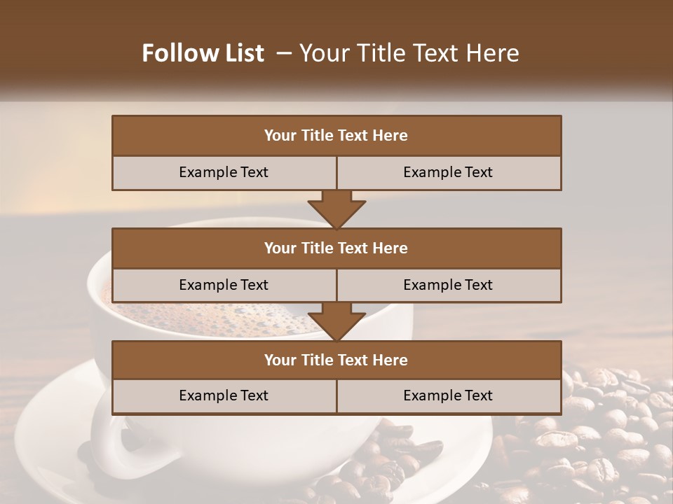 Peaceful Woman Beach PowerPoint Template