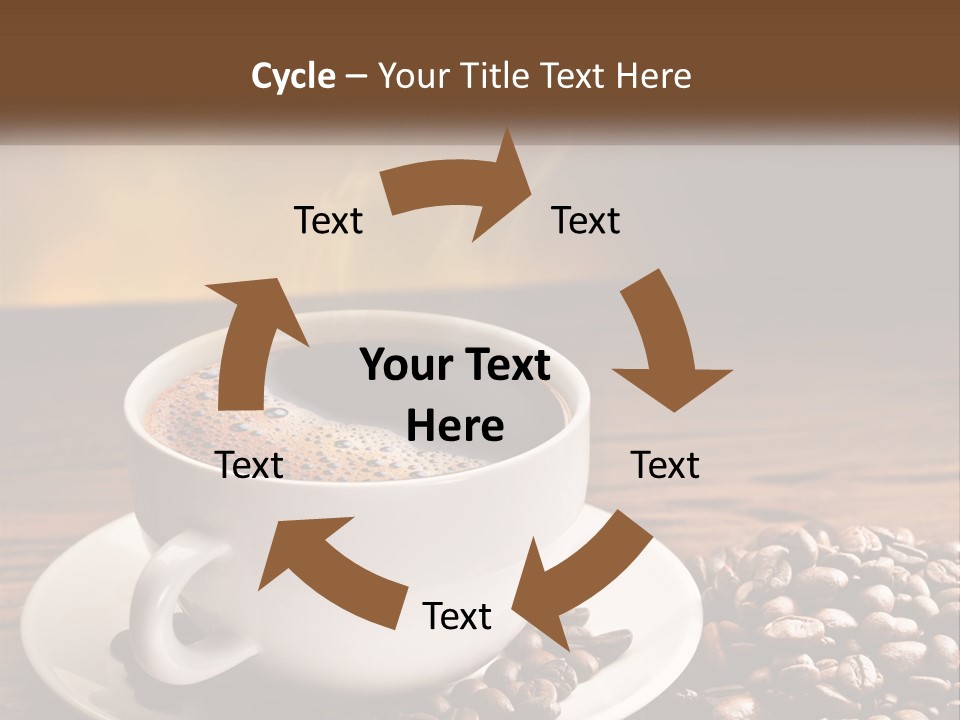 Peaceful Woman Beach PowerPoint Template