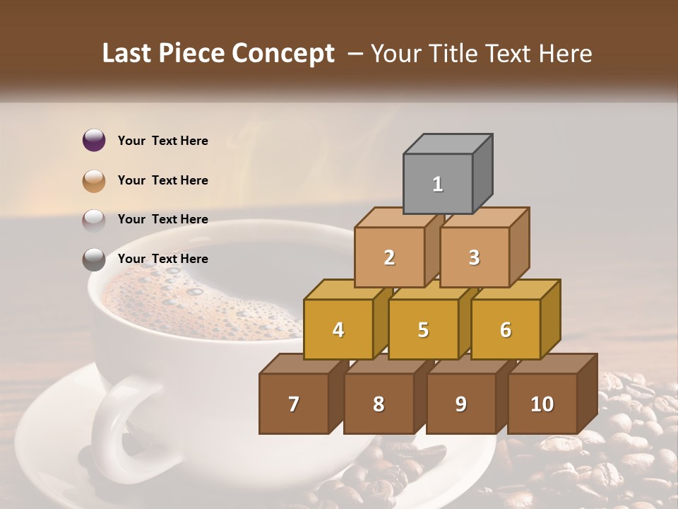 Peaceful Woman Beach PowerPoint Template