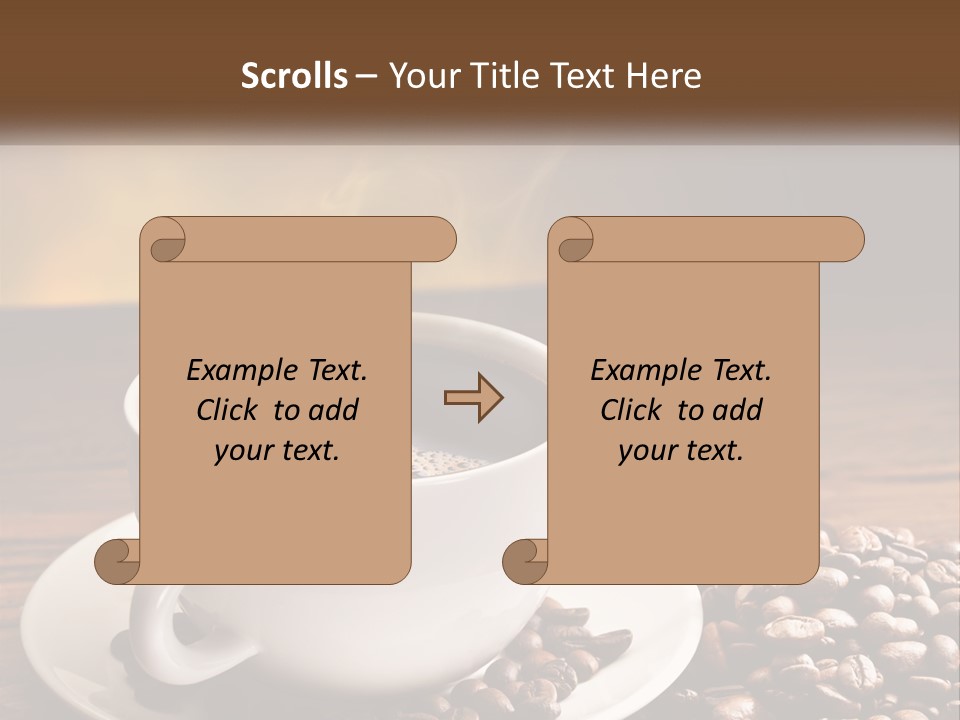 Peaceful Woman Beach PowerPoint Template