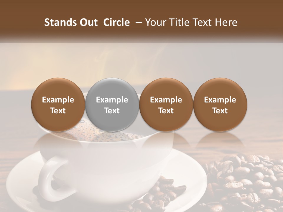 Peaceful Woman Beach PowerPoint Template