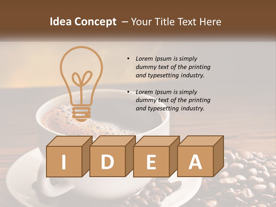 Peaceful Woman Beach PowerPoint Template