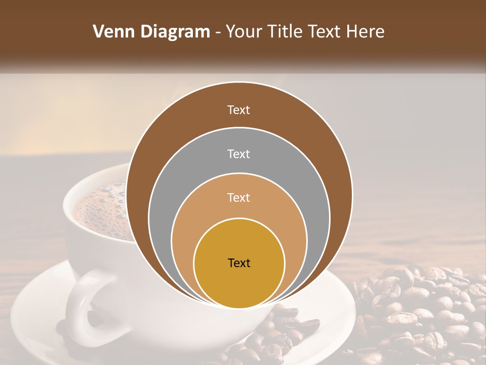 Peaceful Woman Beach PowerPoint Template