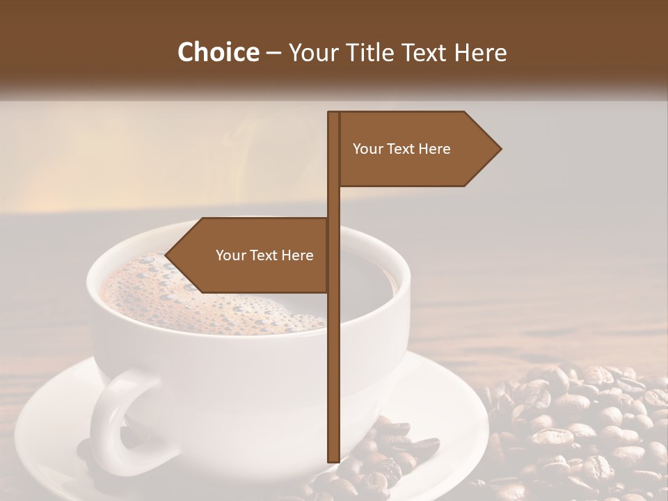 Peaceful Woman Beach PowerPoint Template