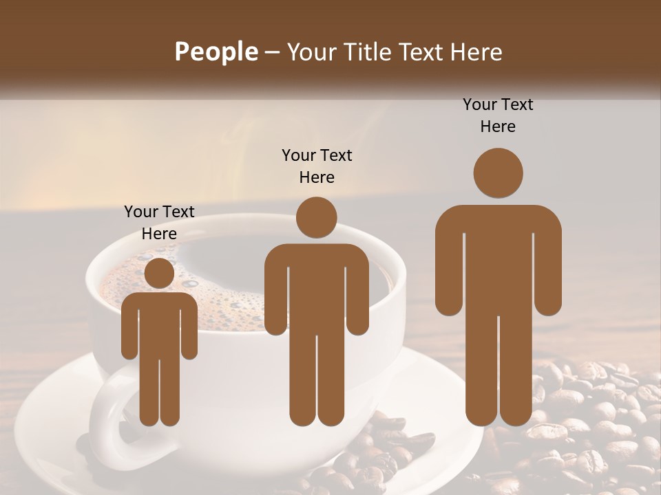 Peaceful Woman Beach PowerPoint Template