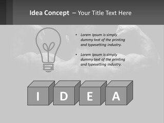 Daughter Elderly Life PowerPoint Template