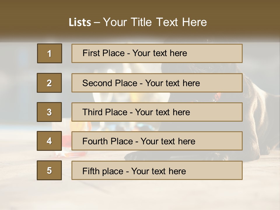 Calm Water Ocean PowerPoint Template