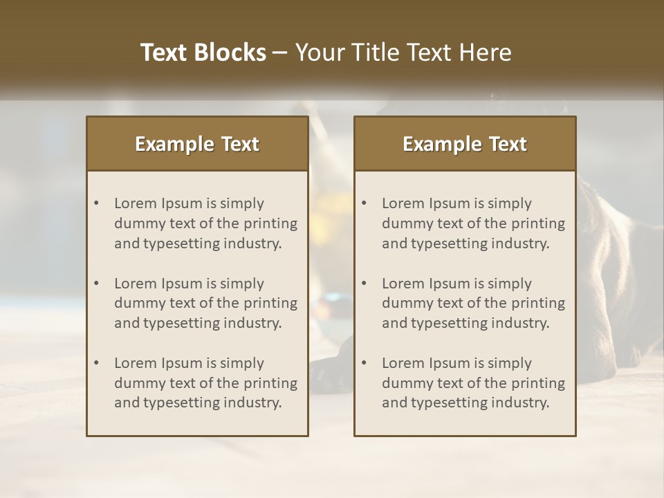 Calm Water Ocean PowerPoint Template