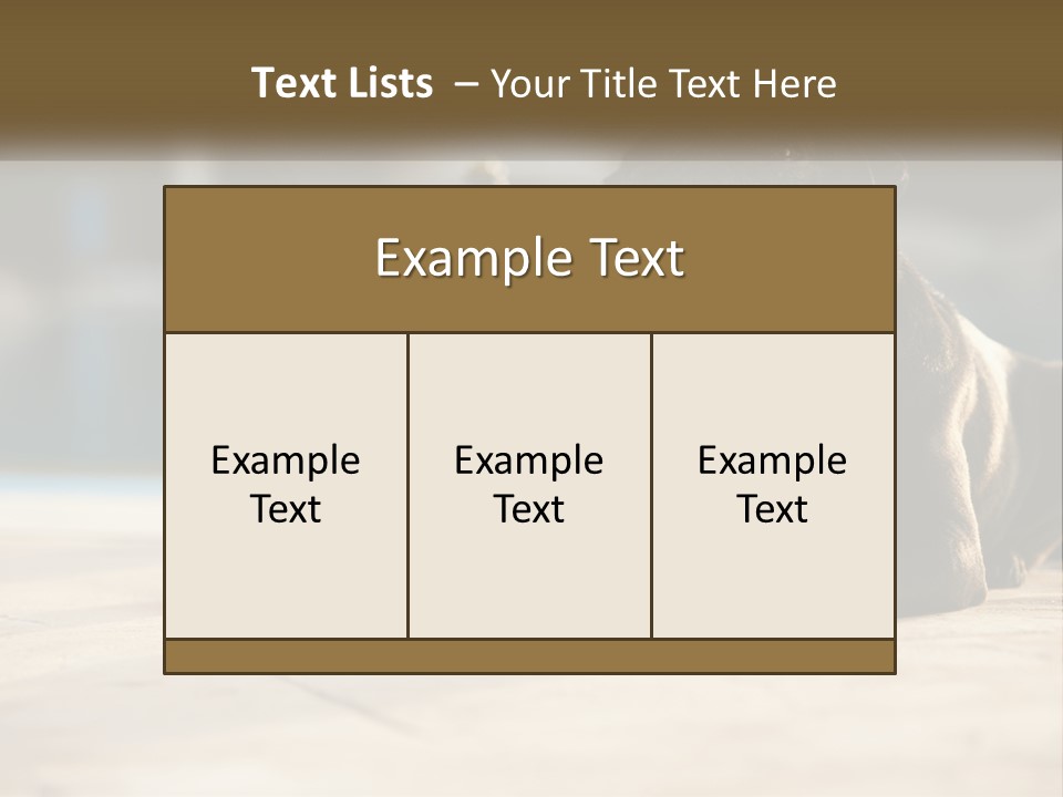 Calm Water Ocean PowerPoint Template