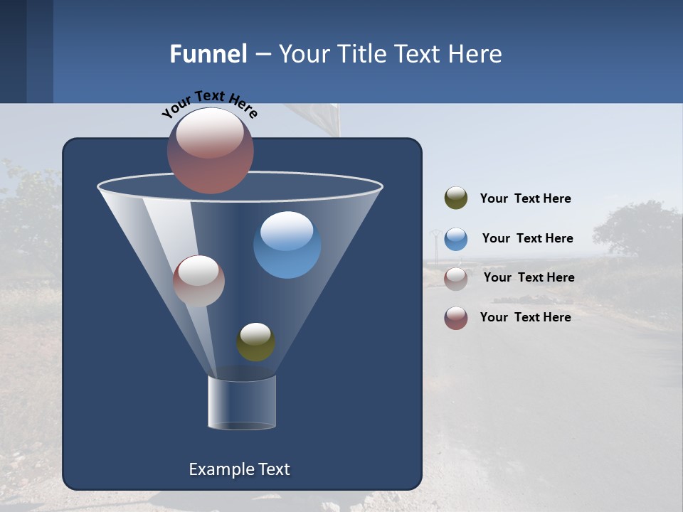 Beach Woman White PowerPoint Template