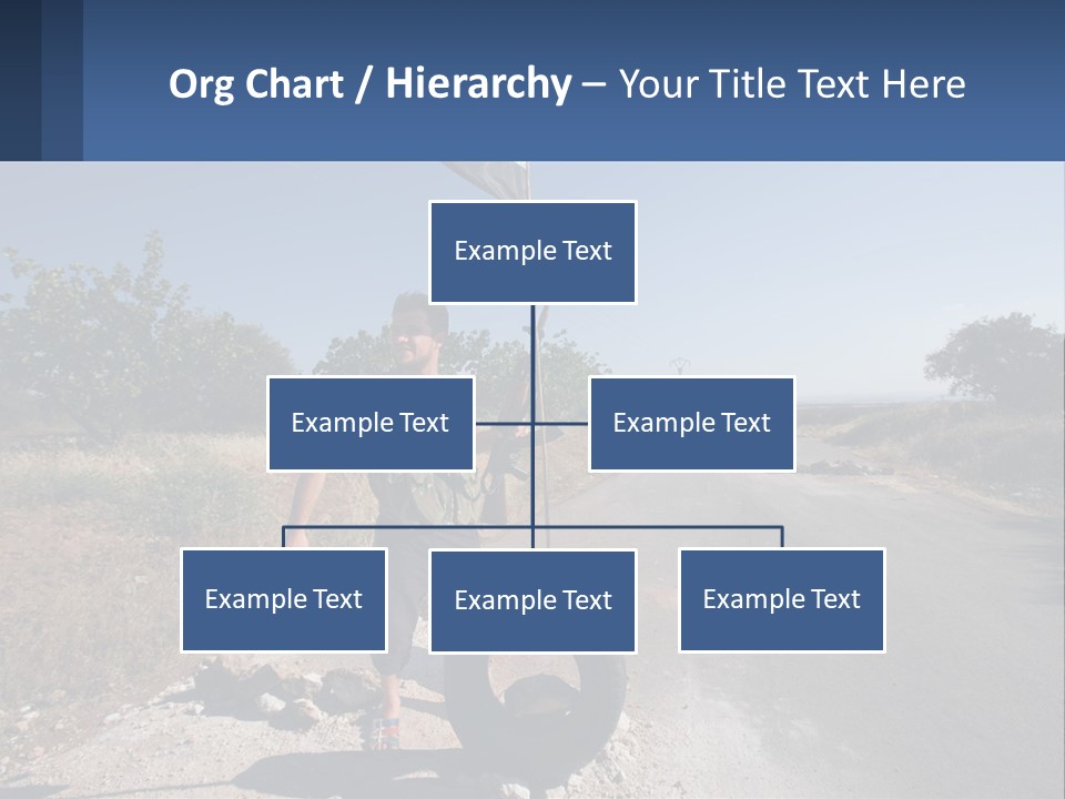 Beach Woman White PowerPoint Template