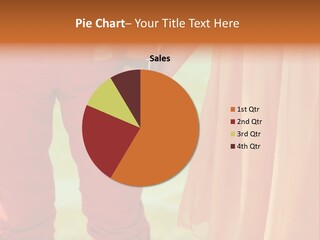 Sunset Single Mother PowerPoint Template