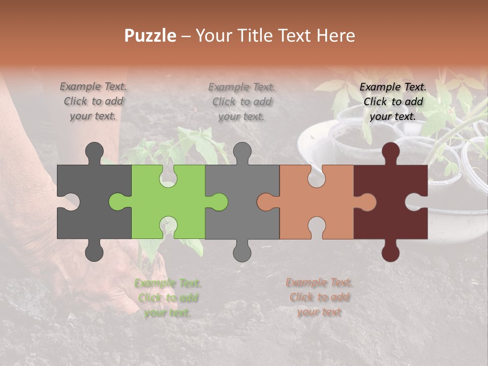 Sand Lifestyle Retirement PowerPoint Template