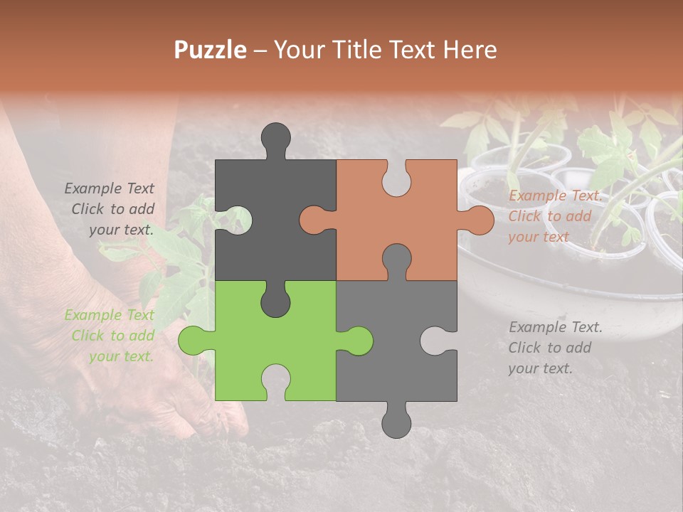 Sand Lifestyle Retirement PowerPoint Template