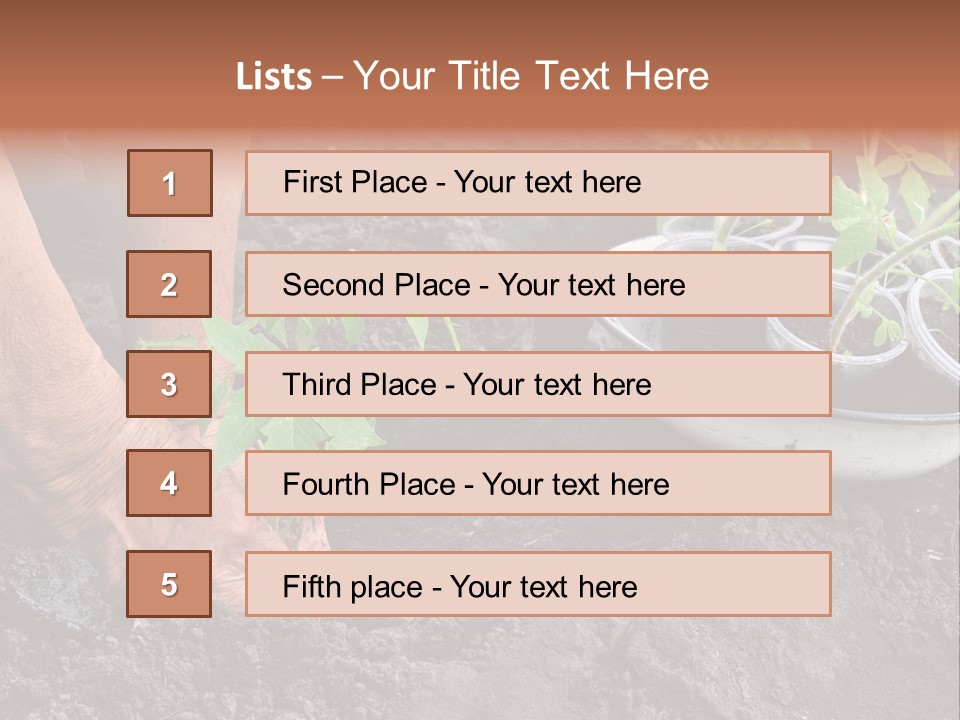Sand Lifestyle Retirement PowerPoint Template