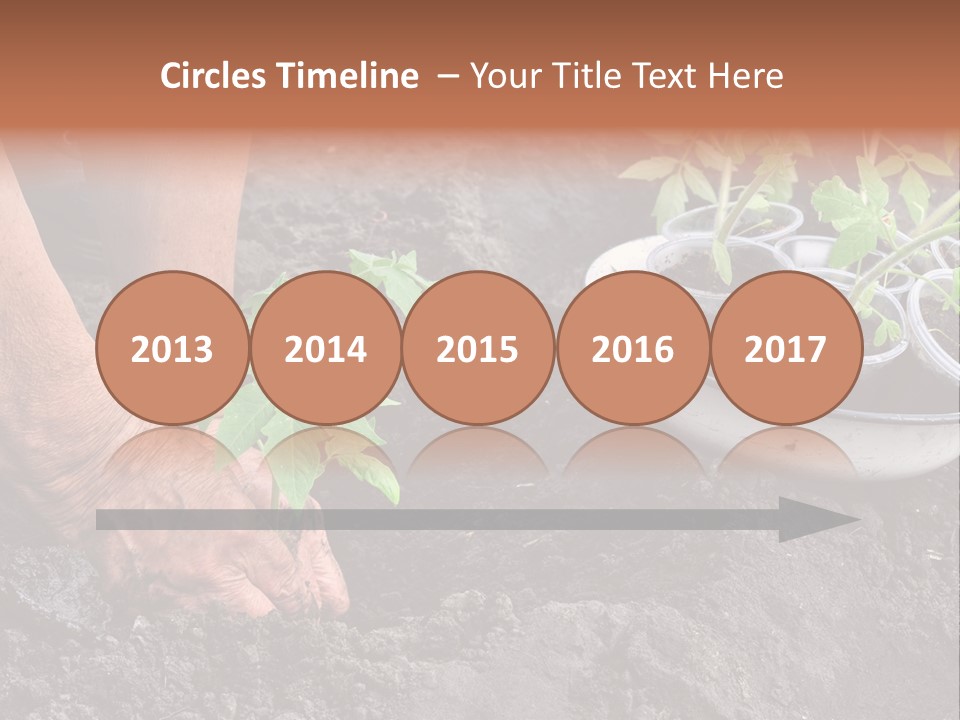 Sand Lifestyle Retirement PowerPoint Template