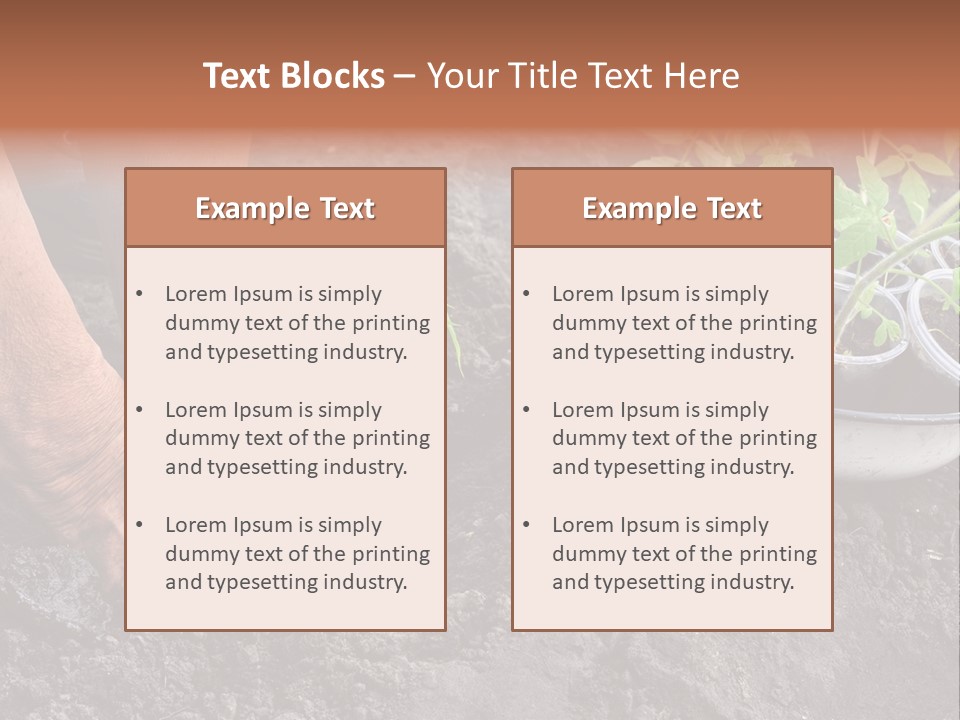 Sand Lifestyle Retirement PowerPoint Template