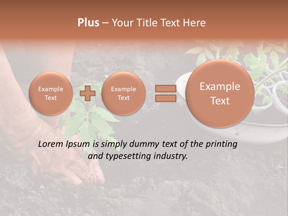 Sand Lifestyle Retirement PowerPoint Template