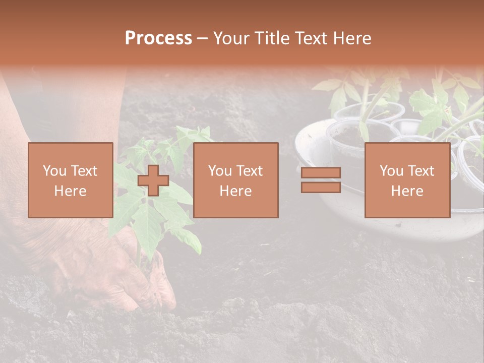 Sand Lifestyle Retirement PowerPoint Template