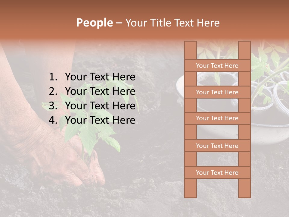 Sand Lifestyle Retirement PowerPoint Template