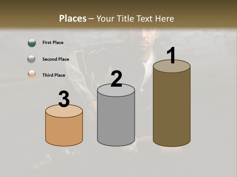 Senior Calm Mother PowerPoint Template