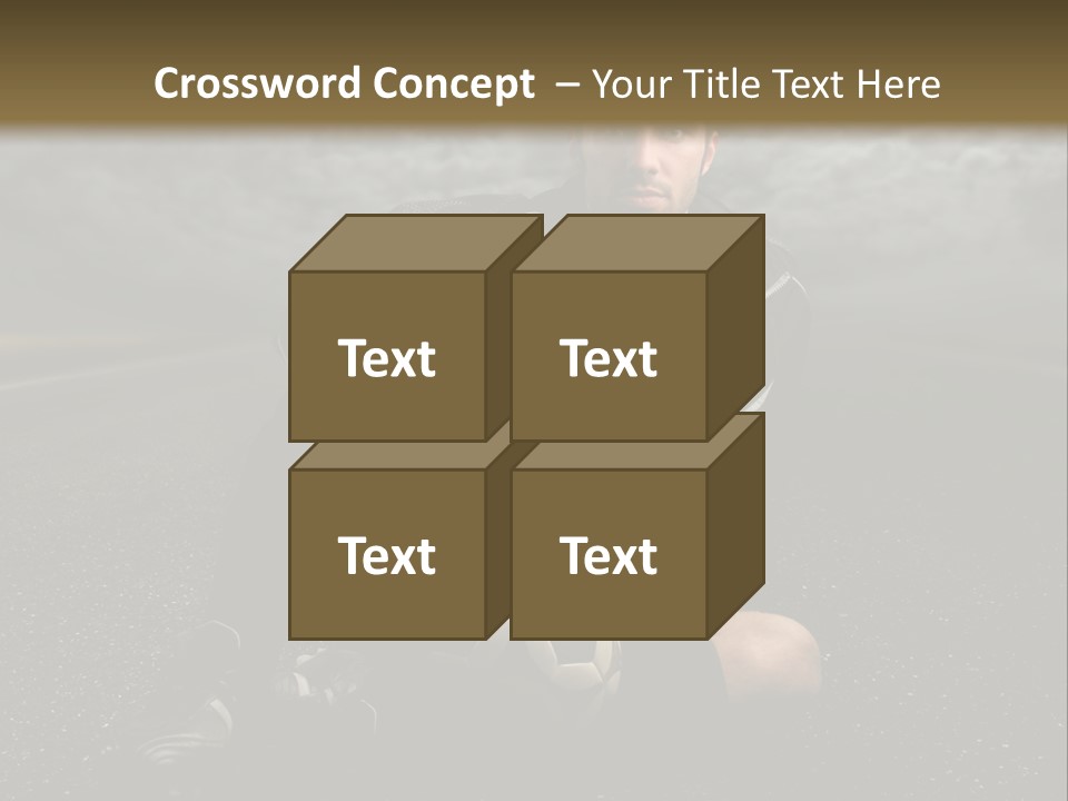 Senior Calm Mother PowerPoint Template