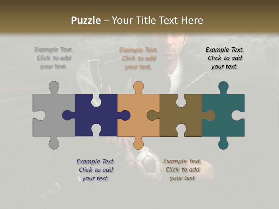 Senior Calm Mother PowerPoint Template