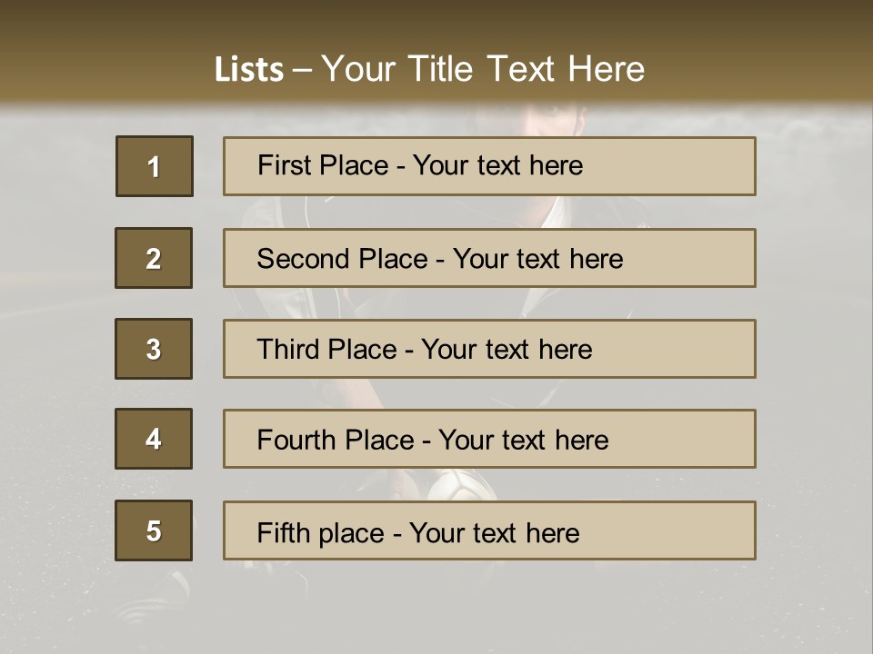 Senior Calm Mother PowerPoint Template