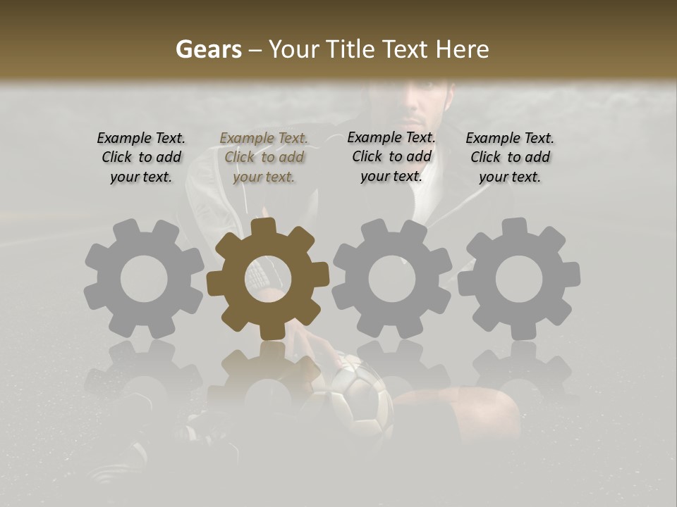 Senior Calm Mother PowerPoint Template