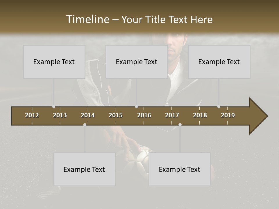 Senior Calm Mother PowerPoint Template