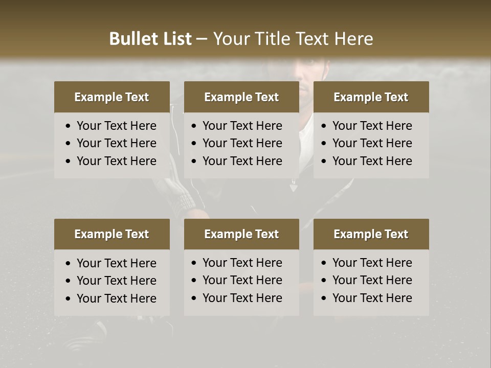 Senior Calm Mother PowerPoint Template