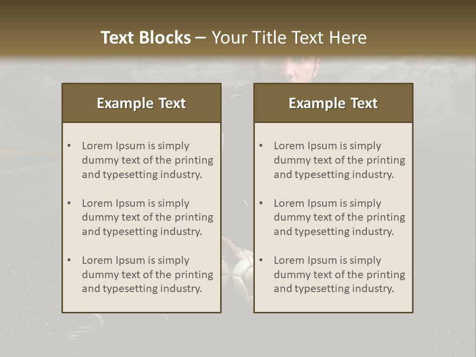 Senior Calm Mother PowerPoint Template
