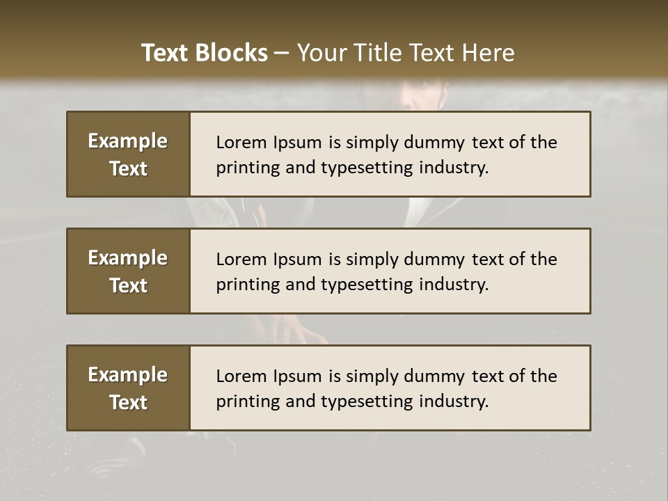 Senior Calm Mother PowerPoint Template