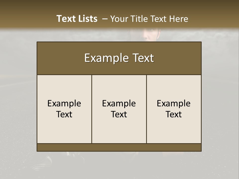 Senior Calm Mother PowerPoint Template