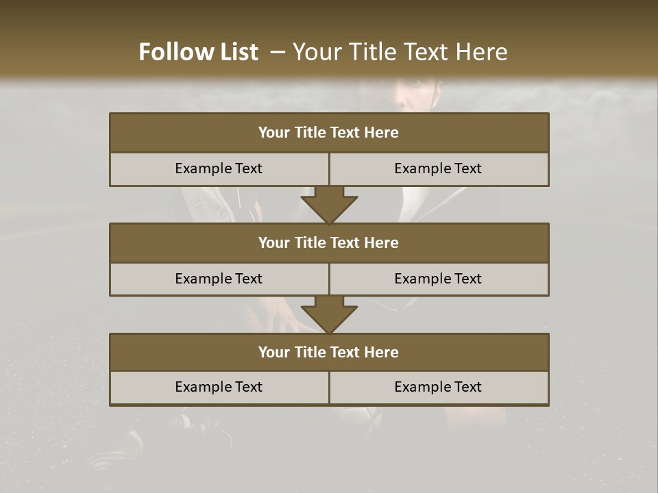 Senior Calm Mother PowerPoint Template