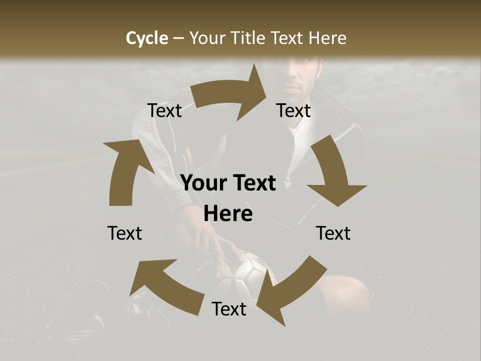 Senior Calm Mother PowerPoint Template
