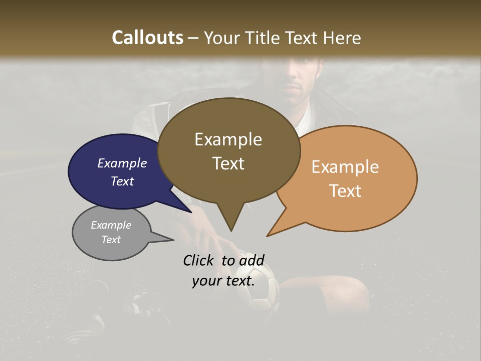 Senior Calm Mother PowerPoint Template