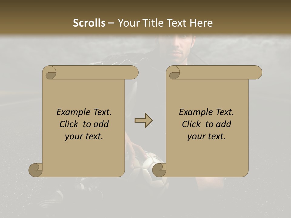 Senior Calm Mother PowerPoint Template