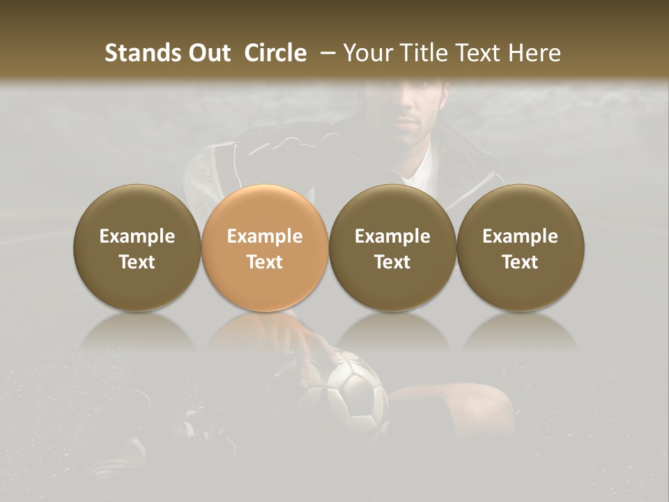 Senior Calm Mother PowerPoint Template