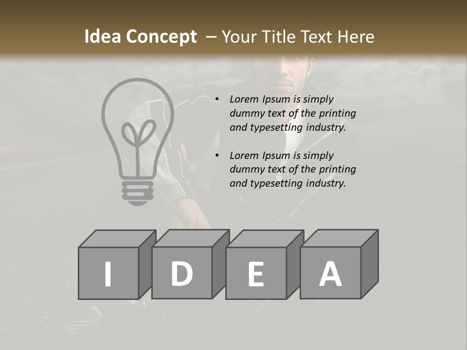 Senior Calm Mother PowerPoint Template