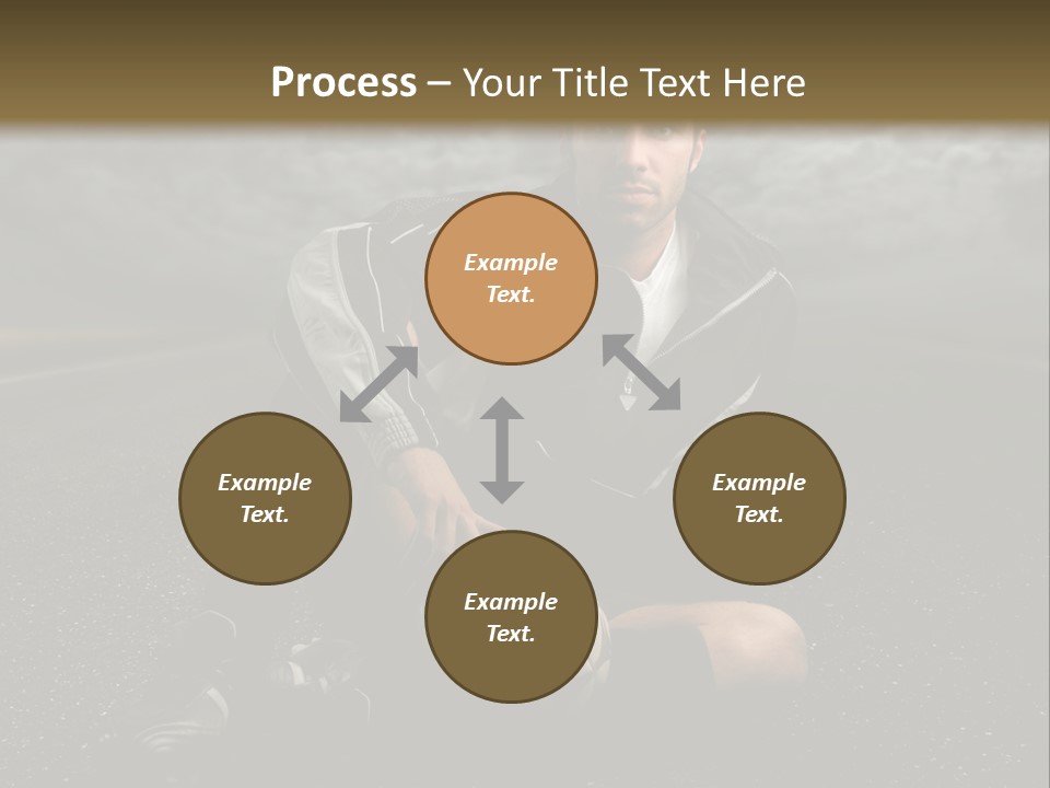 Senior Calm Mother PowerPoint Template