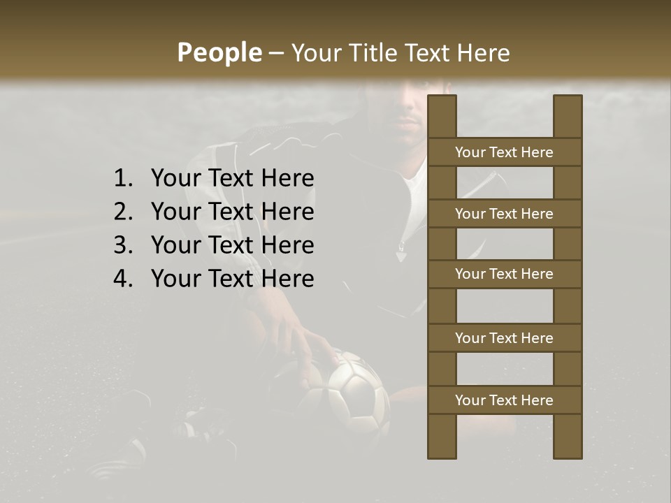 Senior Calm Mother PowerPoint Template