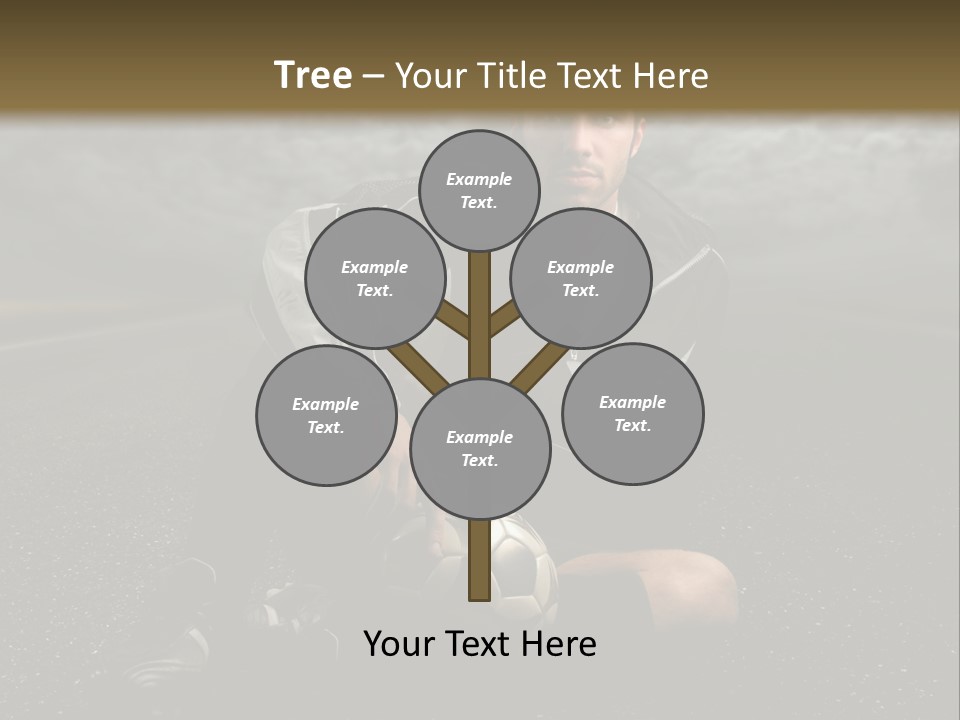 Senior Calm Mother PowerPoint Template