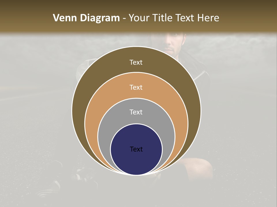 Senior Calm Mother PowerPoint Template
