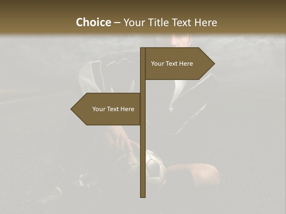Senior Calm Mother PowerPoint Template
