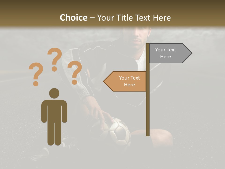 Senior Calm Mother PowerPoint Template