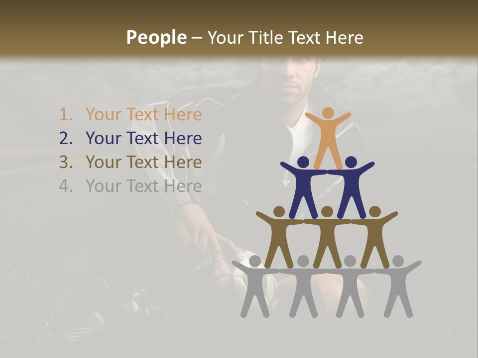 Senior Calm Mother PowerPoint Template